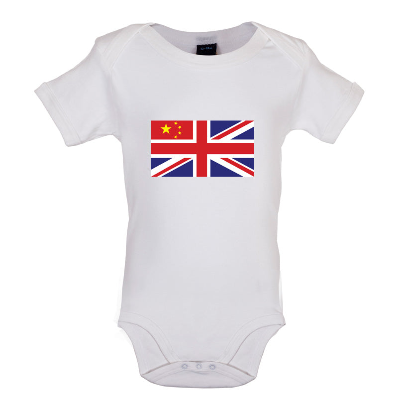 China Union Jack Flag Baby T Shirt