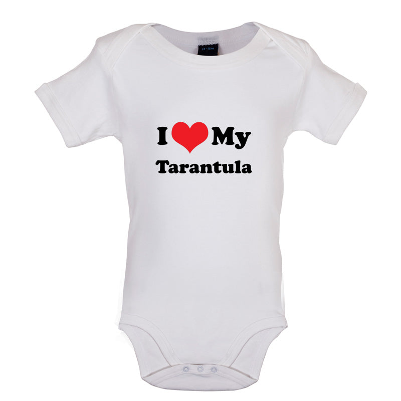 I Love My Tarantula Baby T Shirt