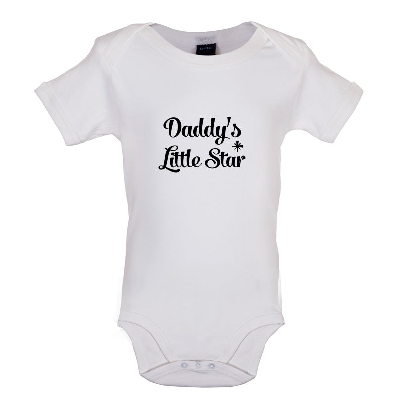 Daddy's Little Star Baby T Shirt