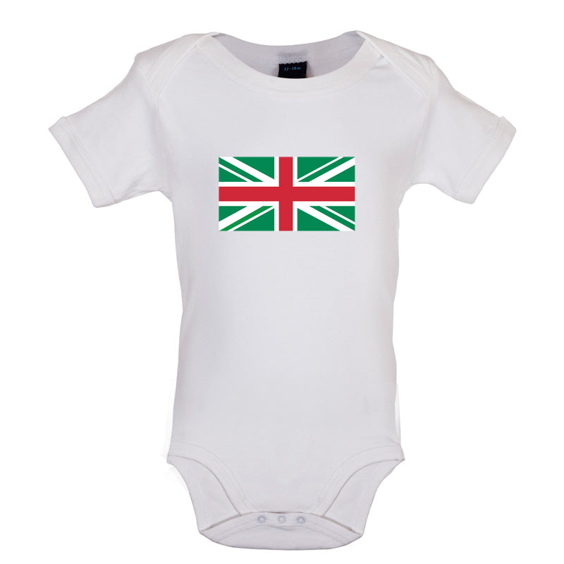 Union Jack Nigeria Flag Baby T Shirt