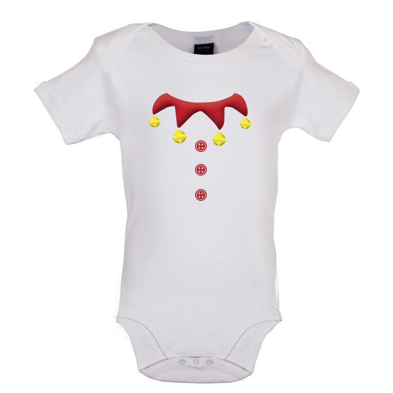Christmas Elf Suit Baby T Shirt