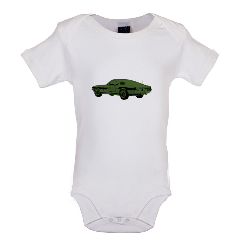 Classic American Muscle Car Baby T Shirt