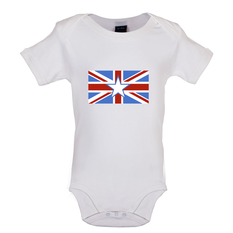 Somalian Union Jack Flag Baby T Shirt