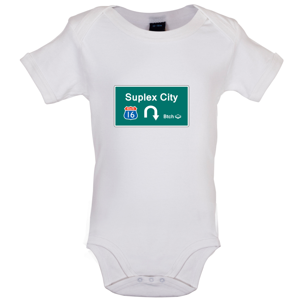 Suplex City Baby T Shirt
