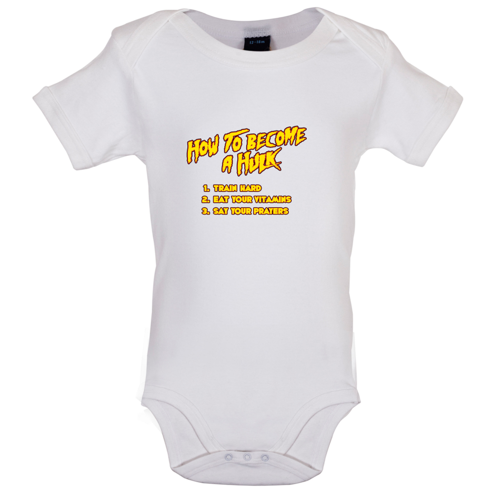 Hulk Checklist Baby T Shirt
