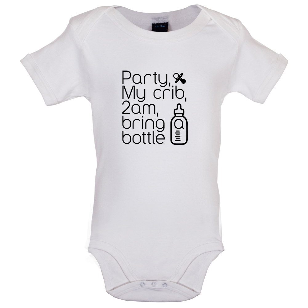 Party At My Crib Baby T Shirt