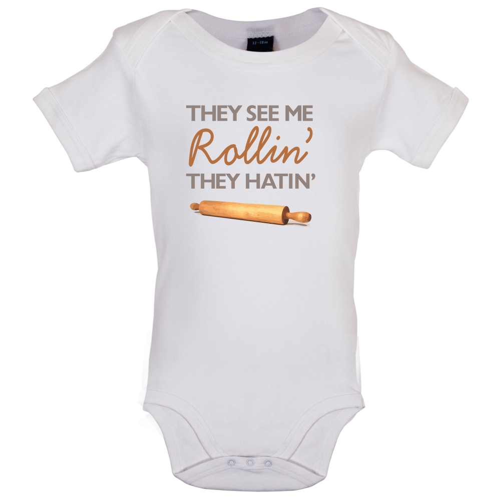 They See Me Rollin' Baby T Shirt