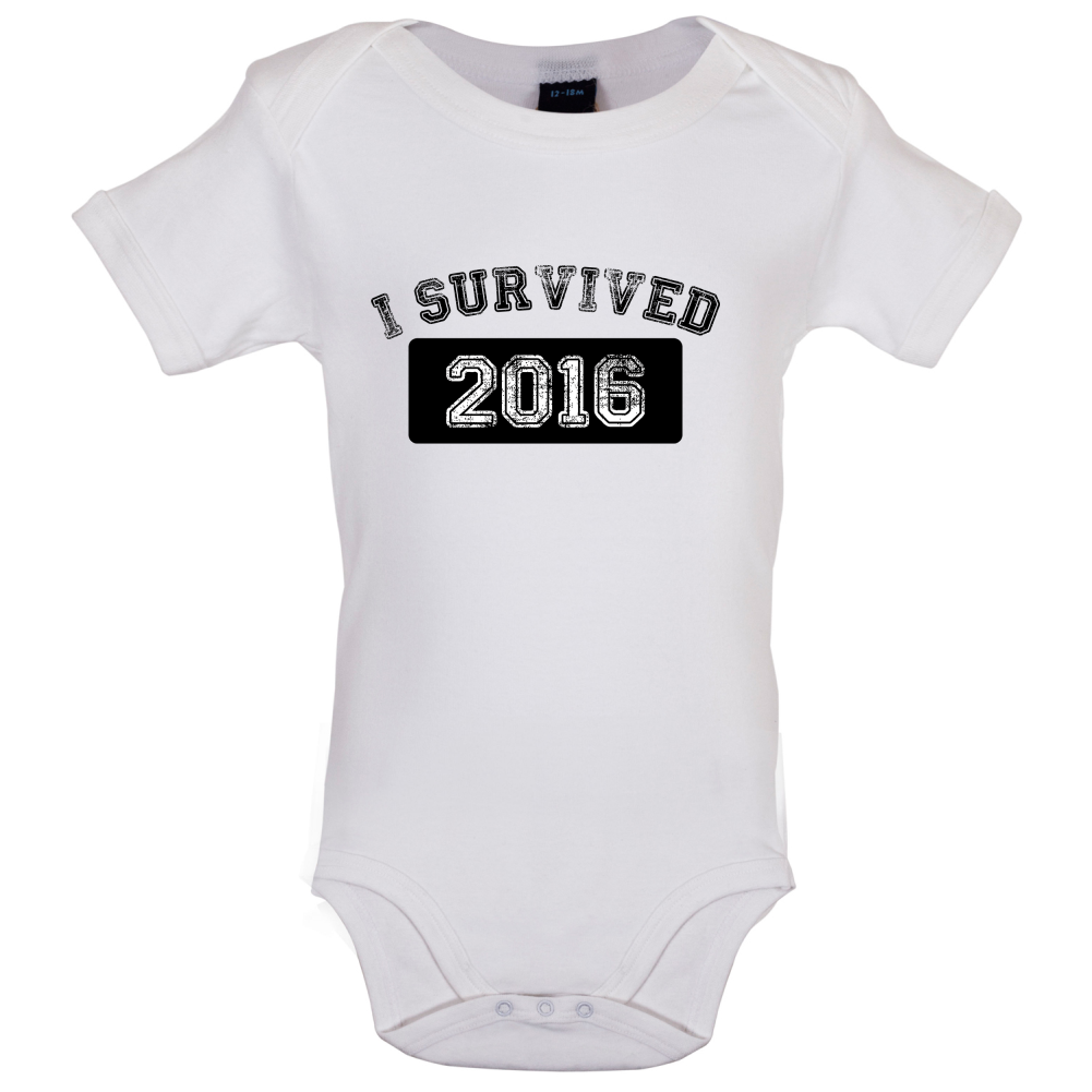 I Survived 2016 Baby T Shirt