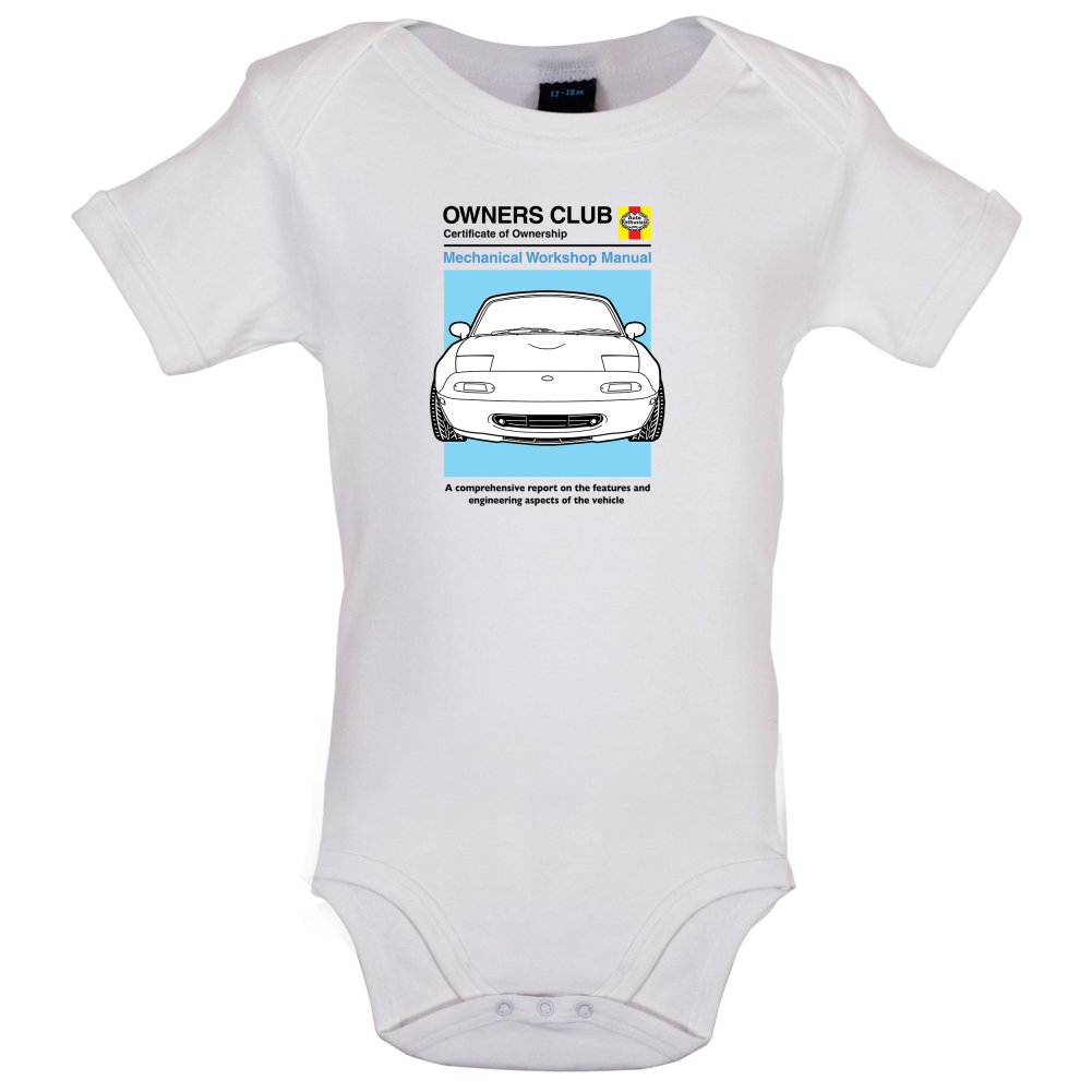 Car Owners Manual MX-5 Baby T Shirt