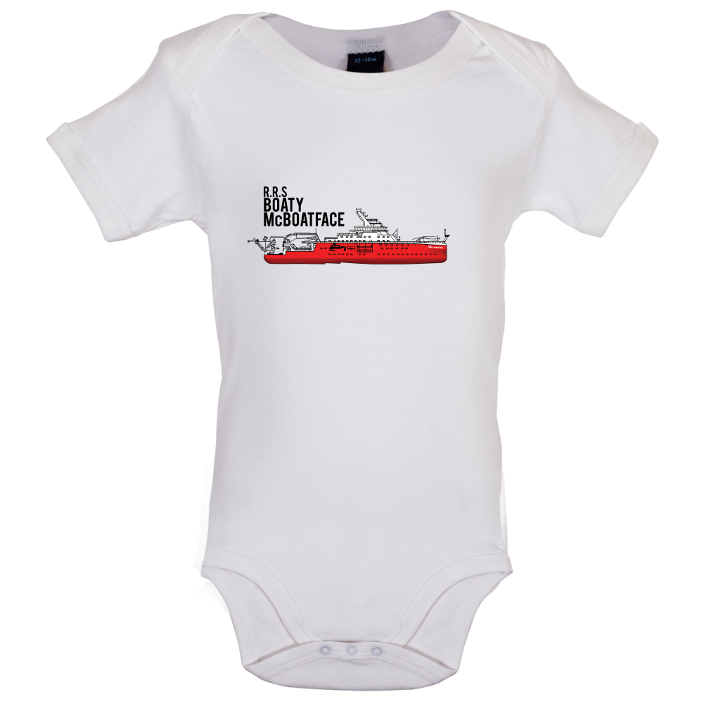 RRS Boaty McBoatface Baby T Shirt