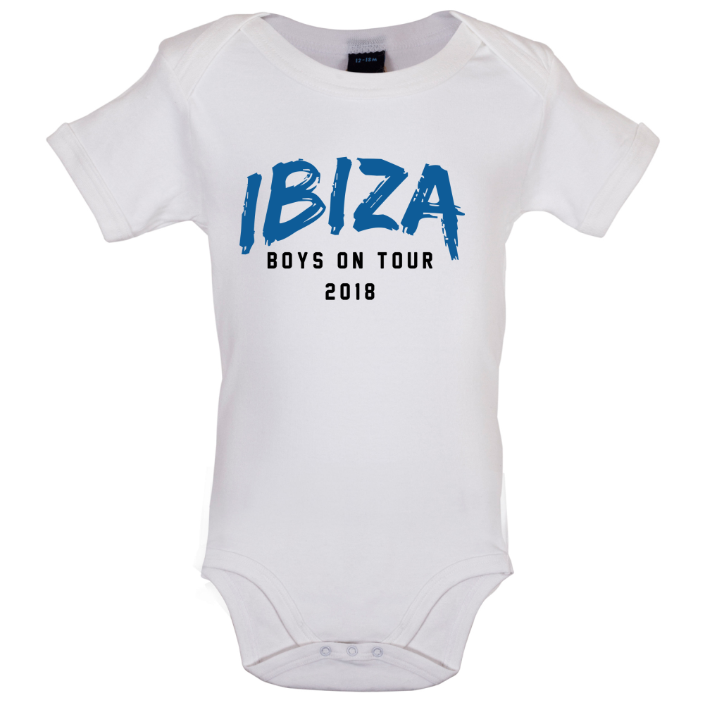 Boys On Tour Ibiza Baby T Shirt