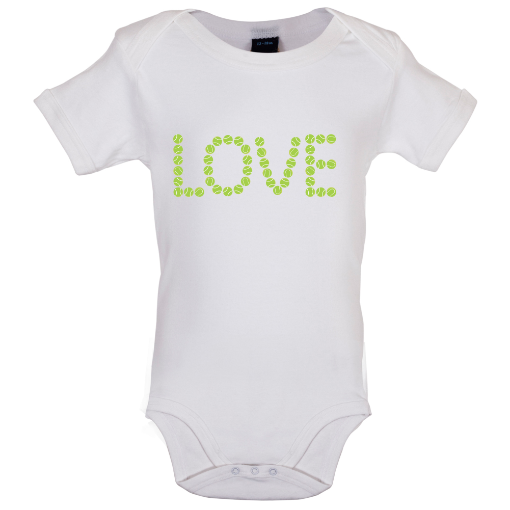 Tennis Love Baby T Shirt