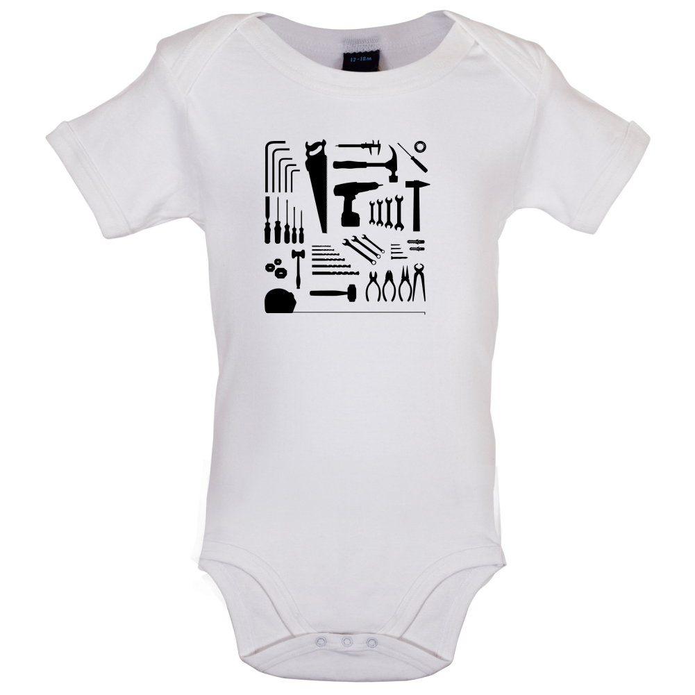 Tools Collage Baby T Shirt