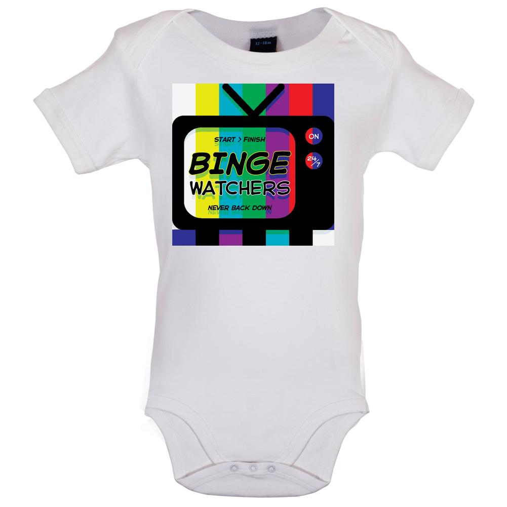 Binge Watchers Baby T Shirt