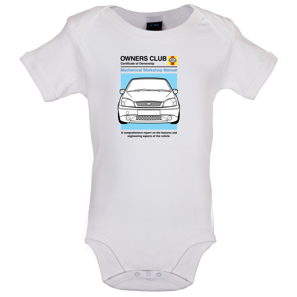 Car Owners Manual Ford Fiesta Baby T Shirt