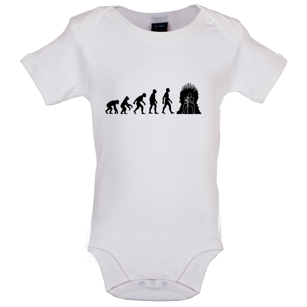 Evolution Iron Throne Baby T Shirt