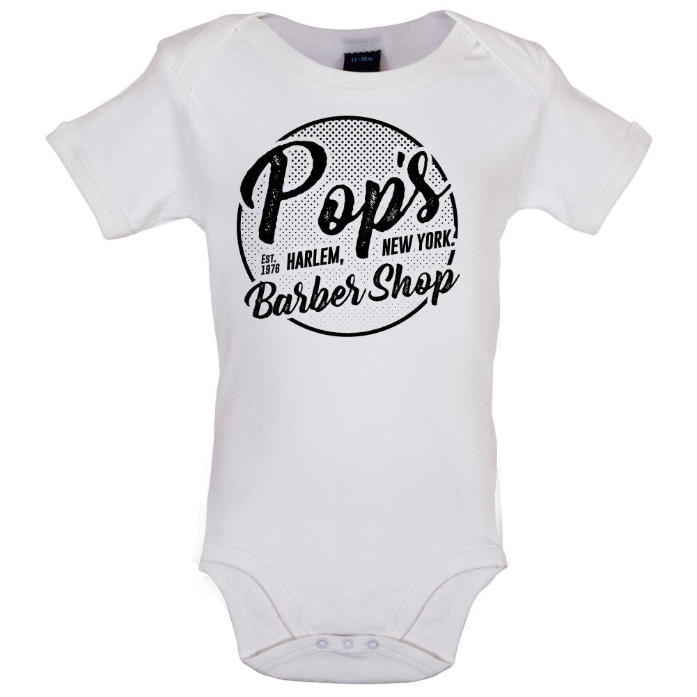 Pop's Barber Shop Baby T Shirt