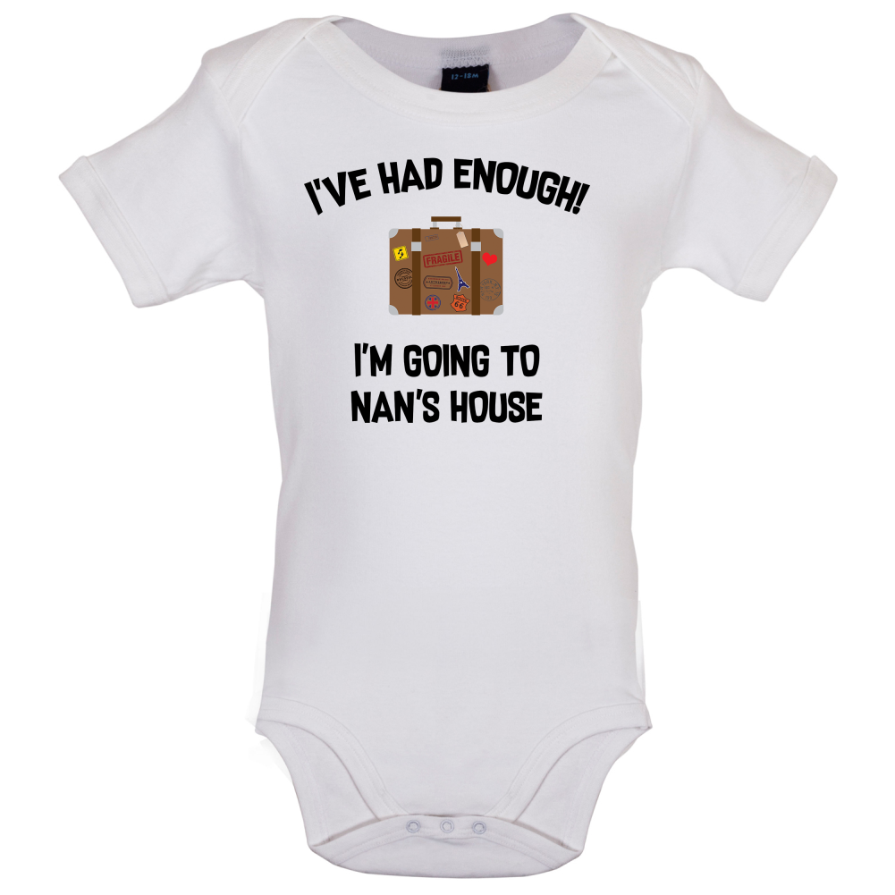 I'm Going To Nan's House Baby T Shirt
