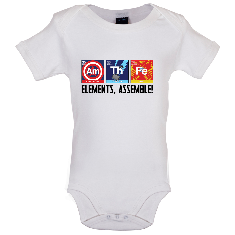 Elements, Assemble! Baby T Shirt