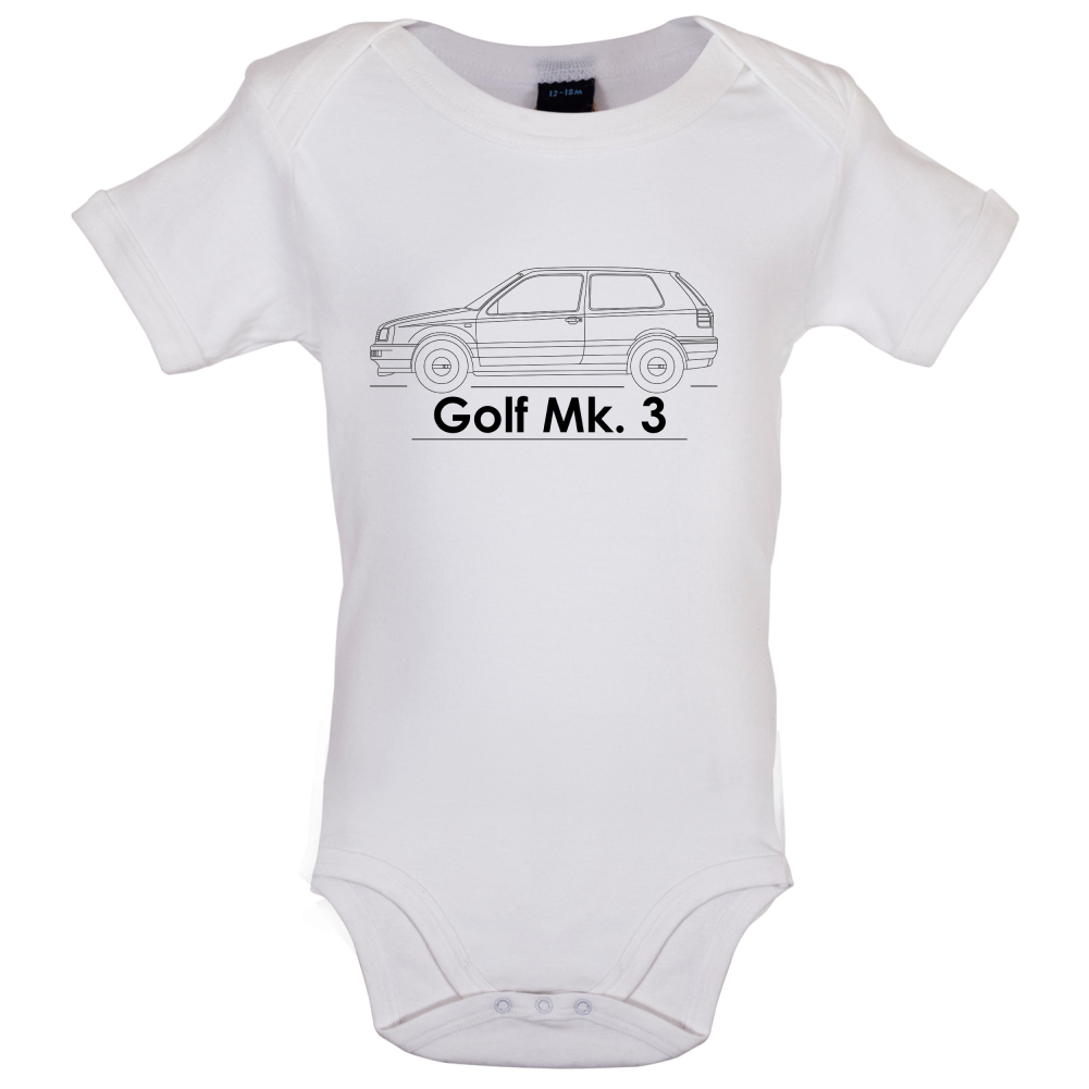 Side View Golf MK3 Baby T Shirt