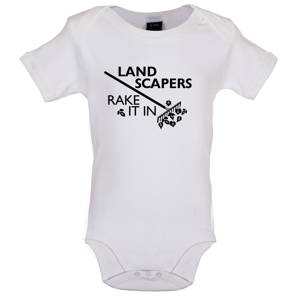 Landscapers Rake It In Baby T Shirt