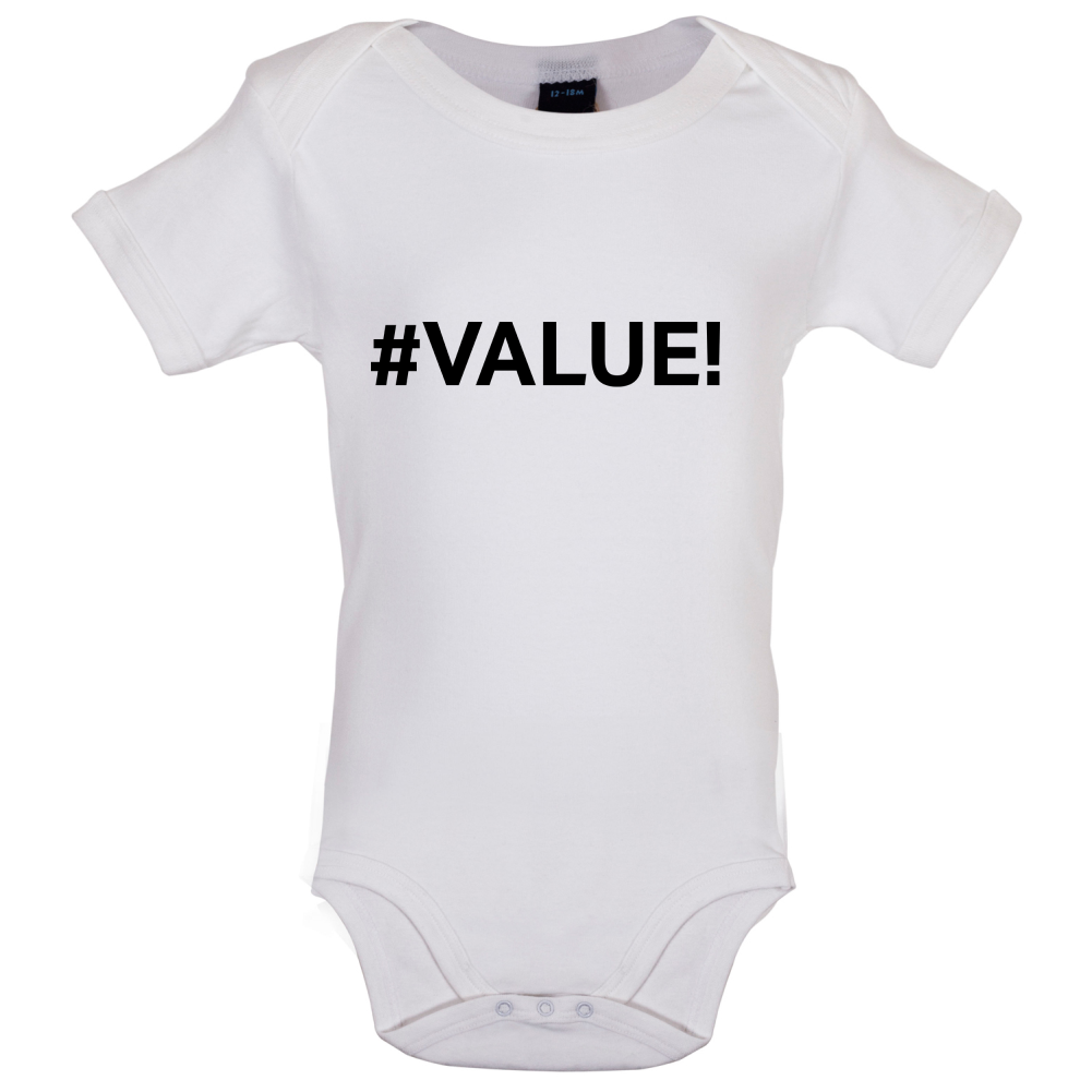 #Value Baby T Shirt