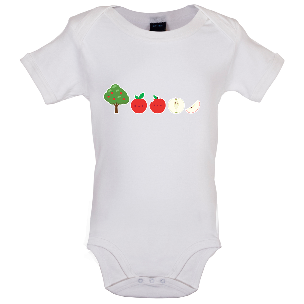 Evolution Of Apple Baby T Shirt