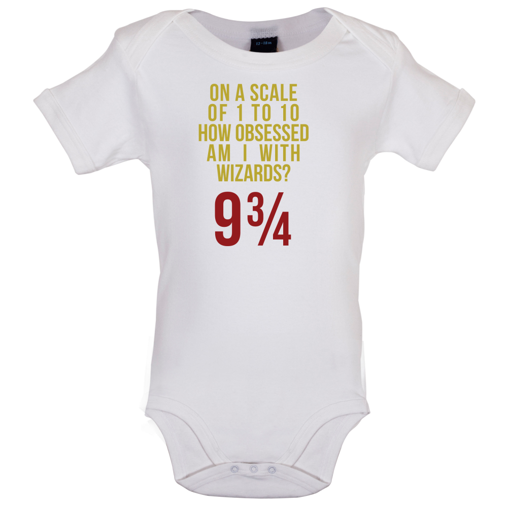 Obsessed With Wizards Baby T Shirt