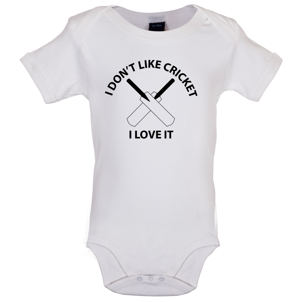 Don't Like Cricket Love It Baby T Shirt