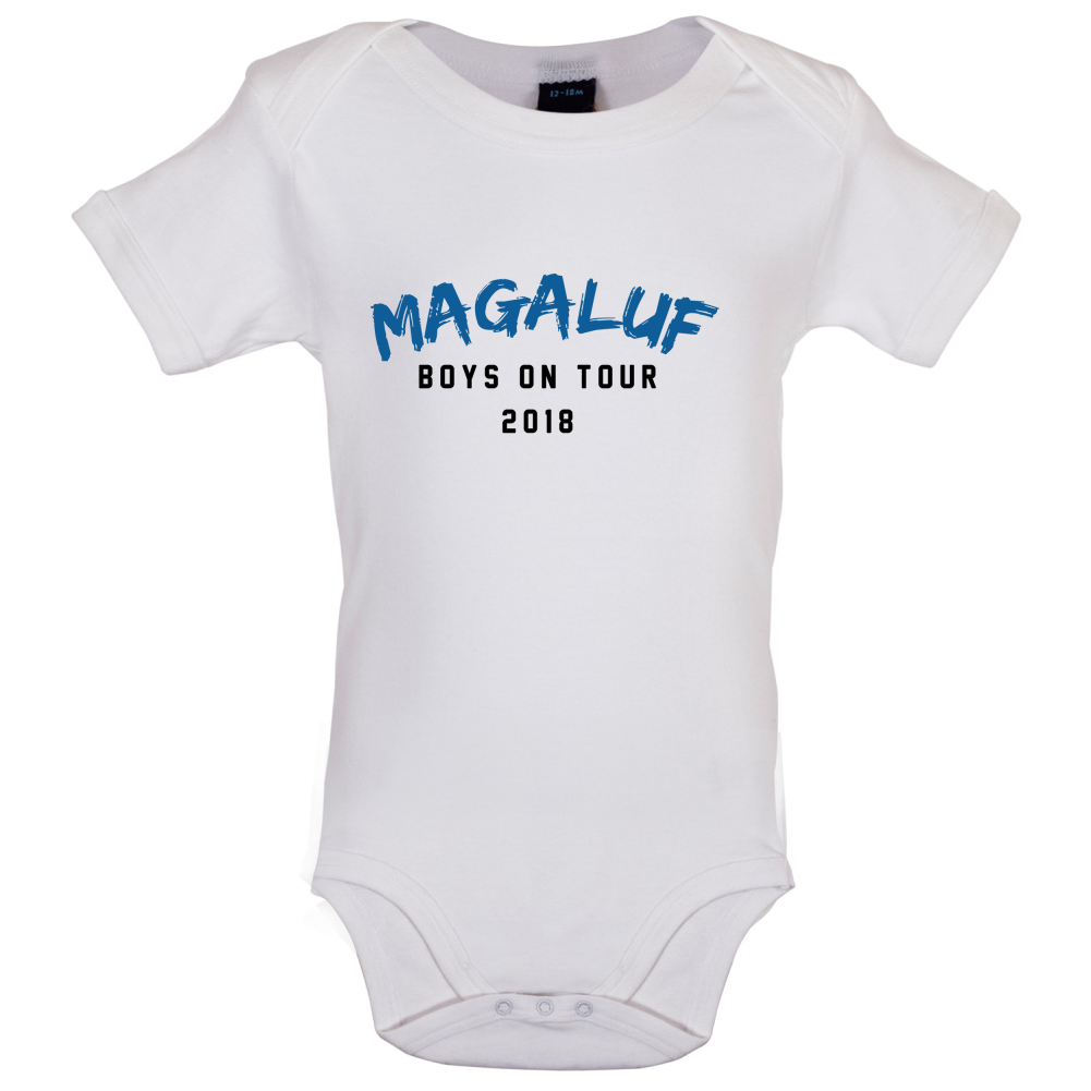 Boys On Tour Magaluf Baby T Shirt