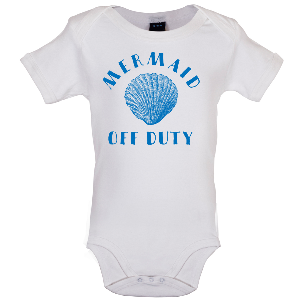 Off Duty Mermaid Baby T Shirt
