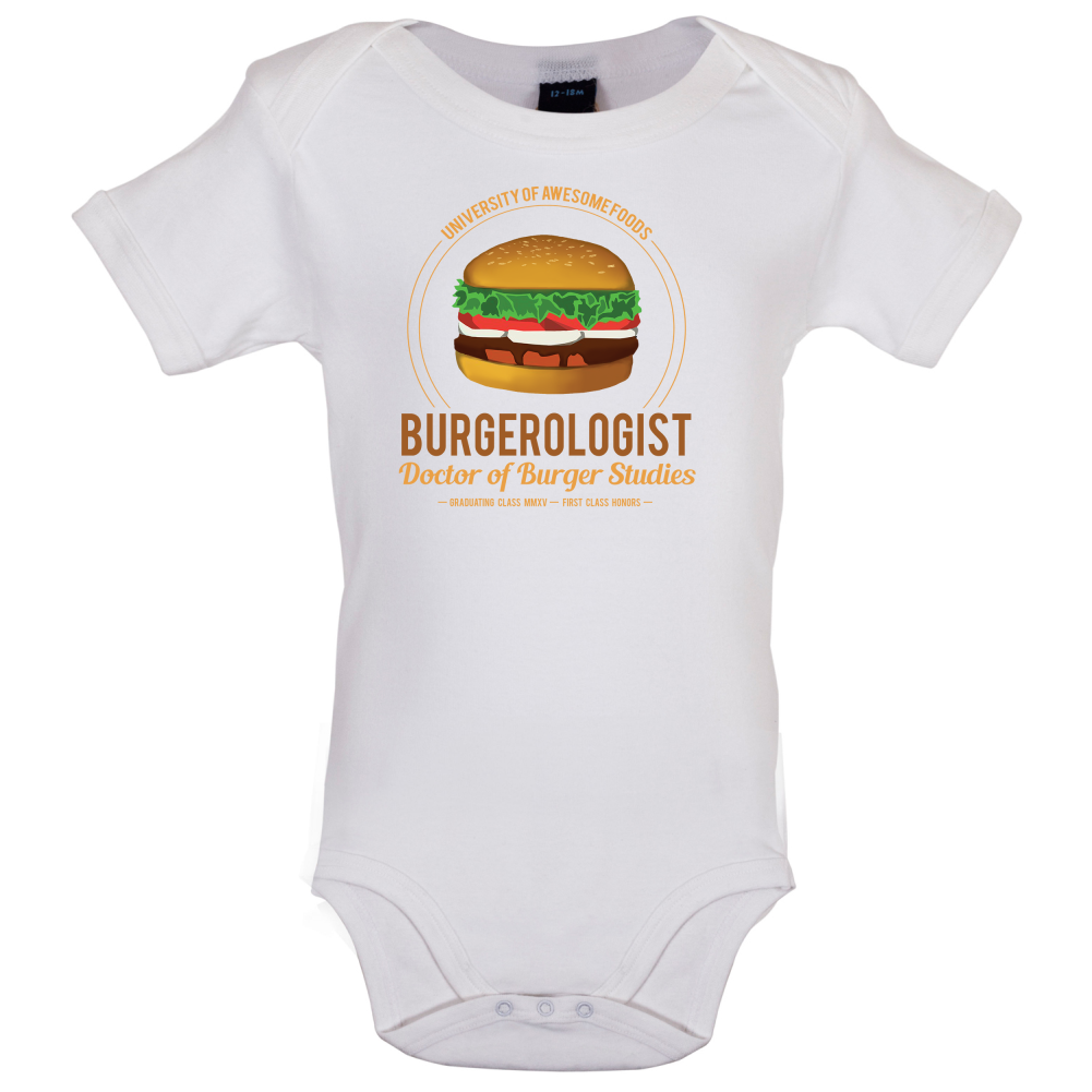 Burgerologist Baby T Shirt