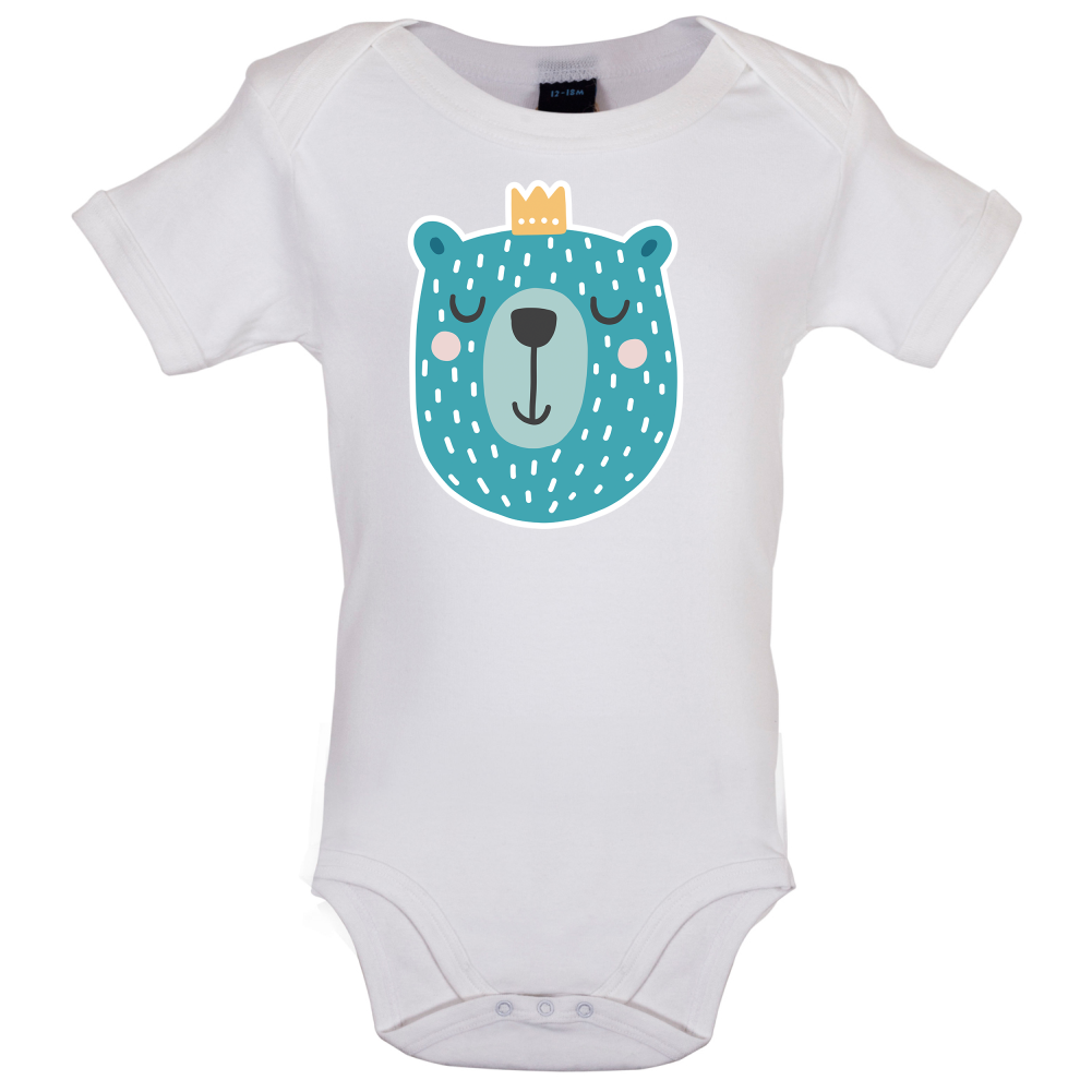 Smiley Face Bear Baby T Shirt