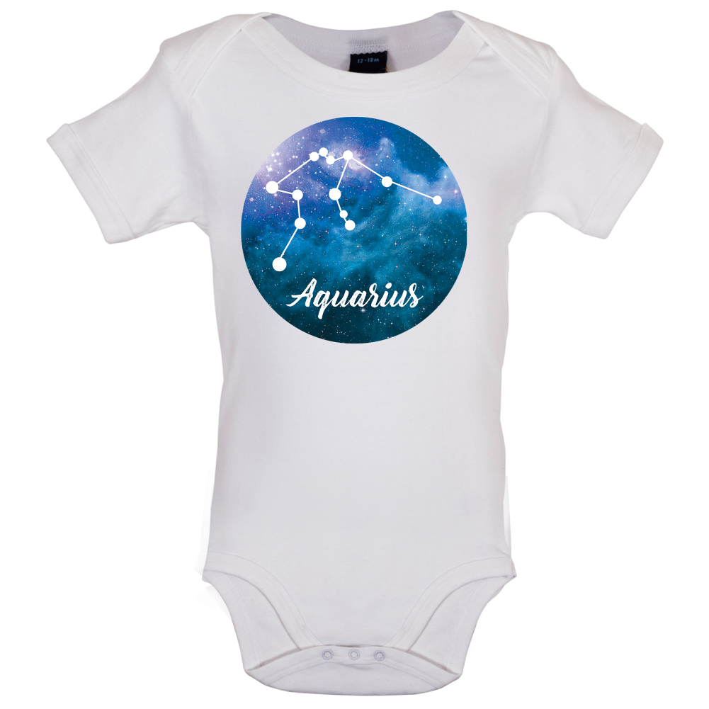 Aquarias Sign Baby T Shirt