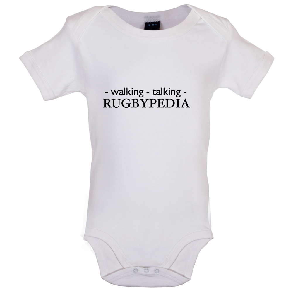 Walking Talking RUGBYPEDIA Baby T Shirt