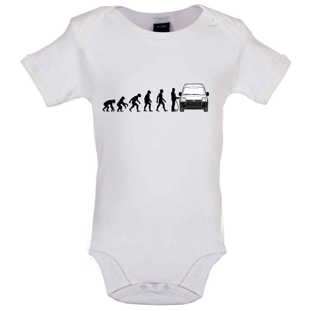 Evolution of Man Transit Driver Baby T Shirt