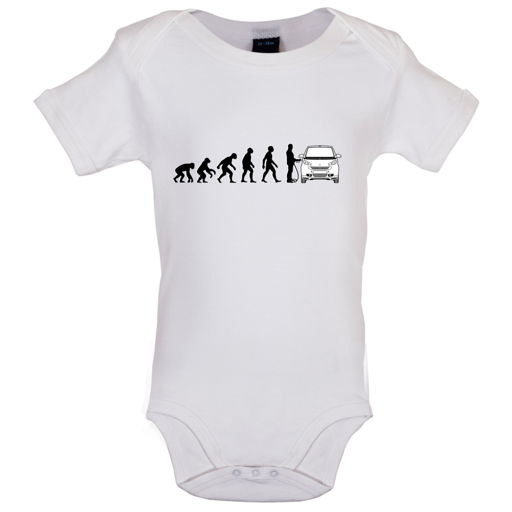 Evolution of Man Smart Driver Baby T Shirt