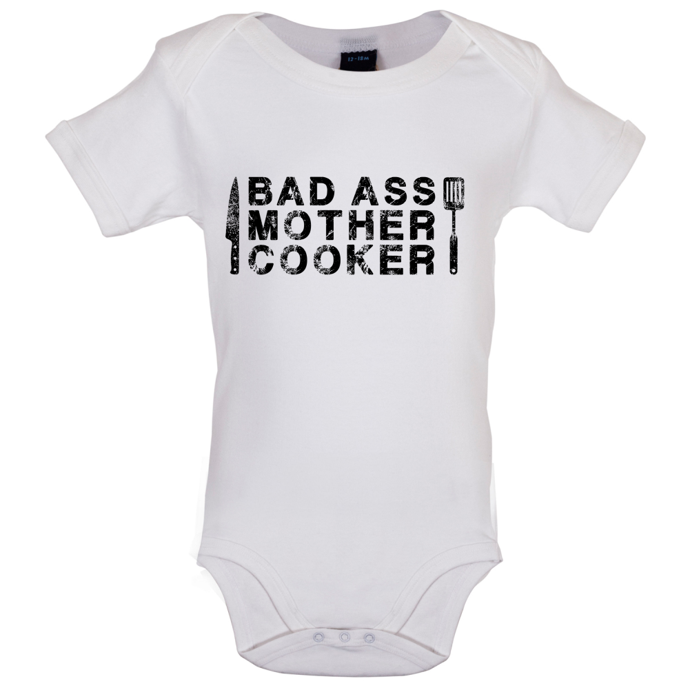 Bad Ass Mother Cooker Baby T Shirt