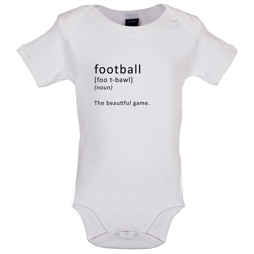 Funny Definition Football Baby T Shirt