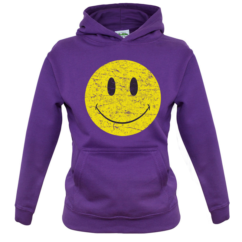 Smiley Rave Face Kids T Shirt