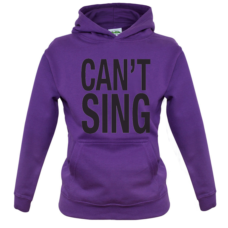 Can't Sing Kids T Shirt
