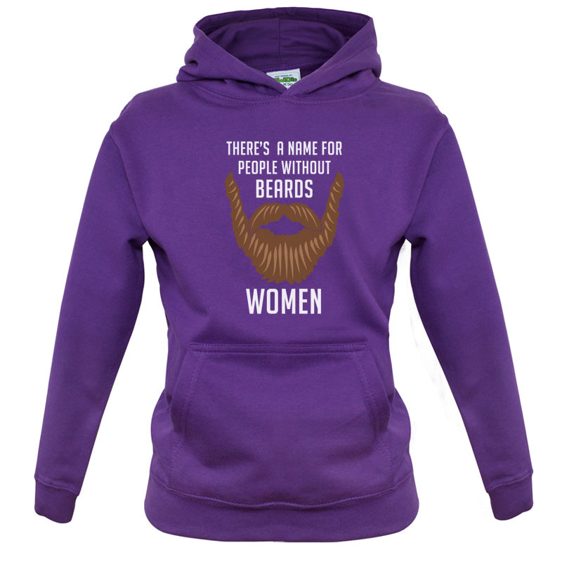 There's a Name For People Without Beards Women Kids T Shirt
