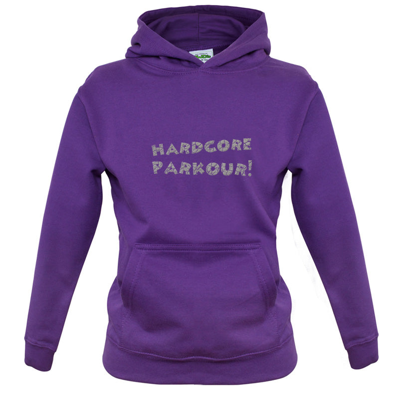 Hardcore Parkour Kids T Shirt