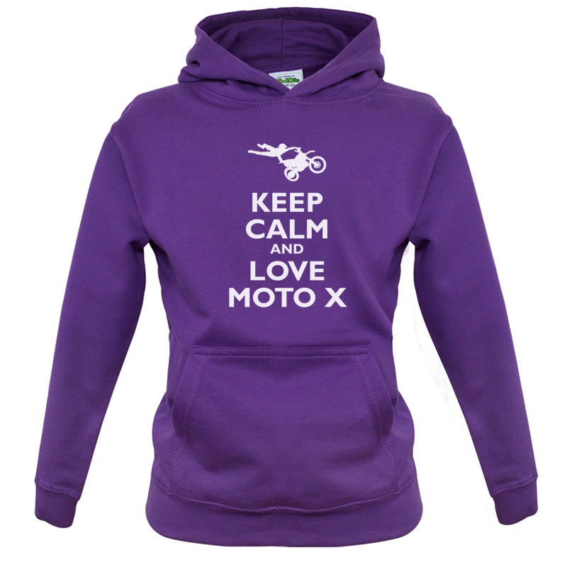 Keep Calm and Love Moto X Kids T Shirt