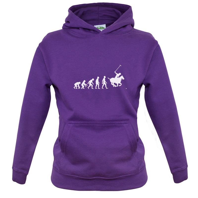 Evolution Of Man Polo Kids T Shirt