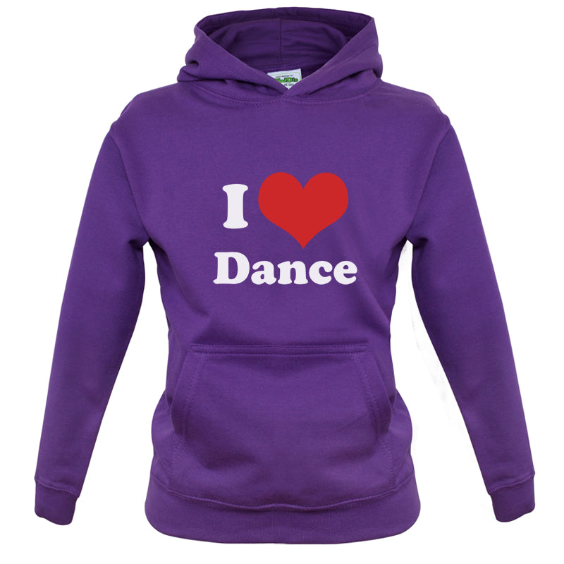 I Love Dance Kids T Shirt
