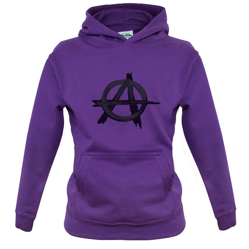 Anarchy Symbol Kids T Shirt
