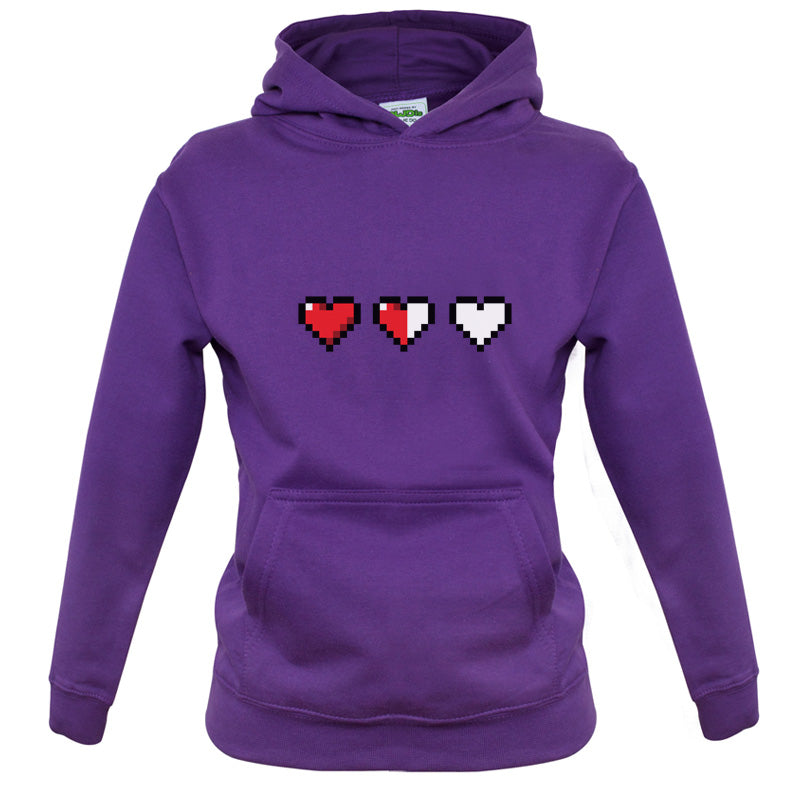 Retro Hearts Kids T Shirt