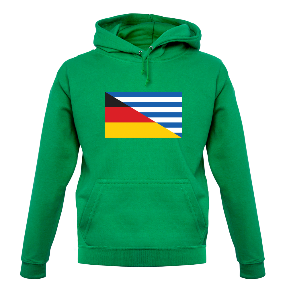 Half German Half Greek Flag T Shirt