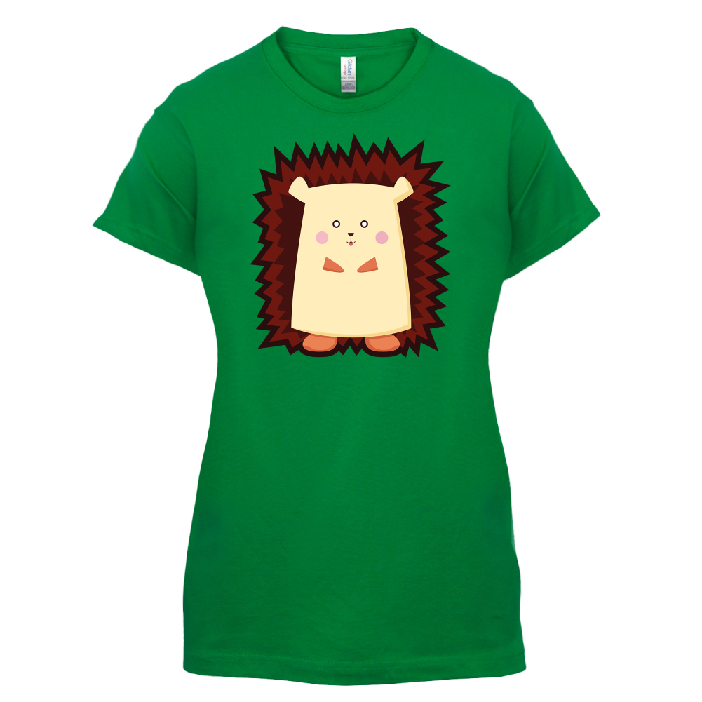 Cute Hedgehog Kids T Shirt